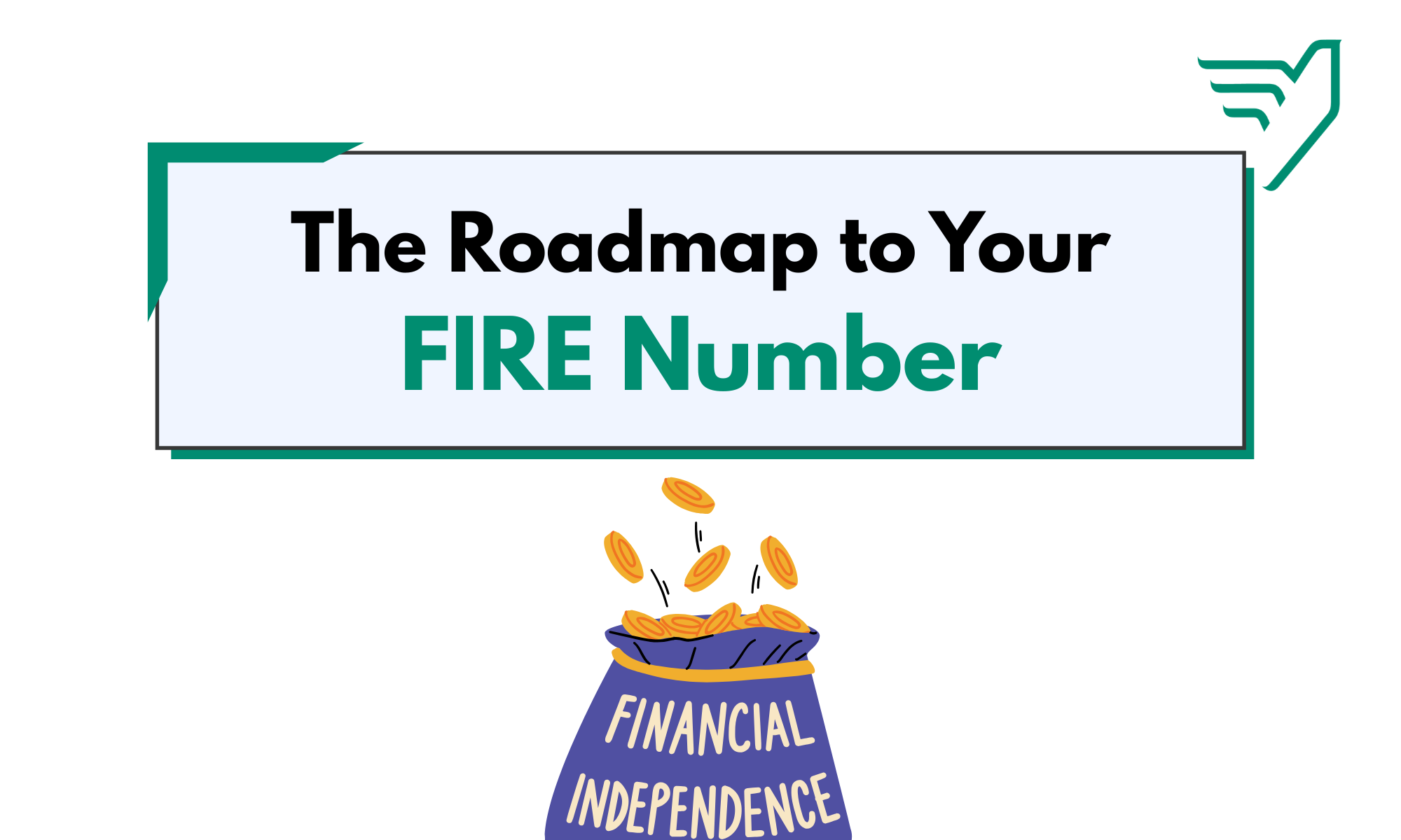 FIRE number calculation chart showing SIP growth and financial independence planning